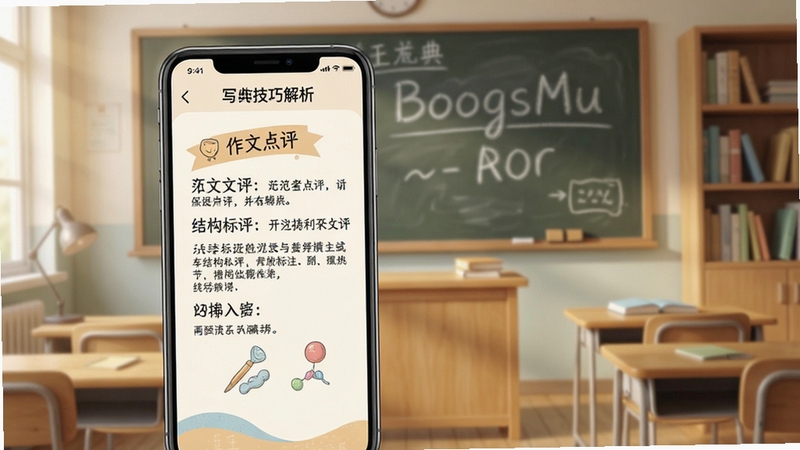 ���ı���д�����ɽ������棬�ֻ���Ļչʾ���ĵ�����ṹ��ע������Ϊ���Һڰ������Ԫ�أ���ɫ��ͻ��ۣ�����ѧϰ��������������Booguģ������