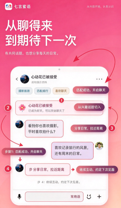 七言蜜语app官方下载截图 七言蜜语app官方下载截图