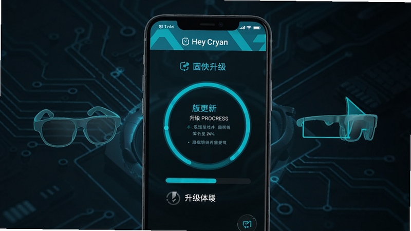 HeyCyan �̼��������棬�ֻ���Ļ��ʾ�汾������ʾ���������Ȼ����������������۾���������ͷͼ�꣬����Ϊ��ɫ�Ƽ����ͻ��ϵͳά�����豸�Ż���רҵ��