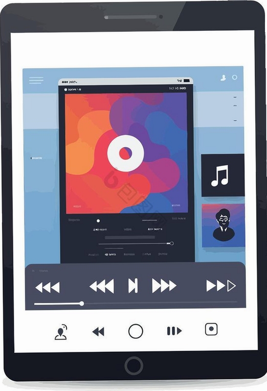 旋彩music 播放器界面截图