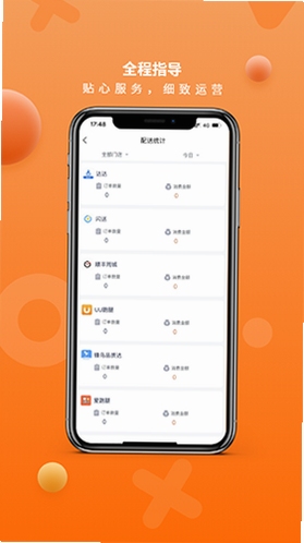 猎豹AI聚合配送骑手版界面