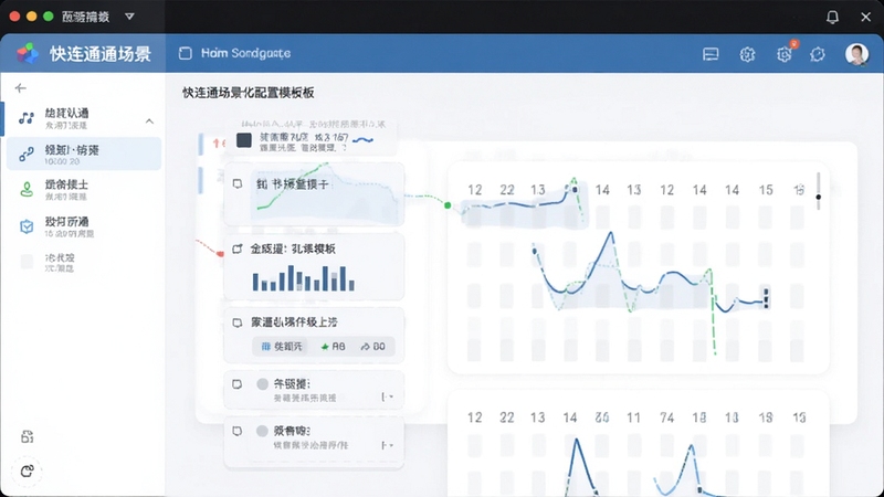 快连通场景化配置模板选择界面图