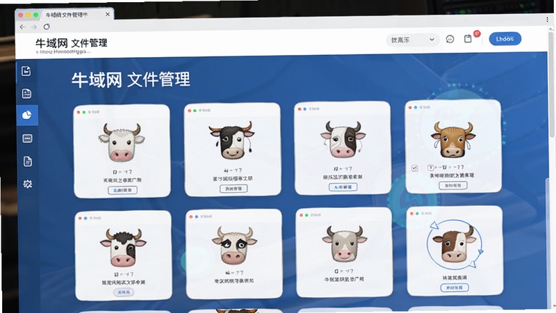 牛域网文件管理页面