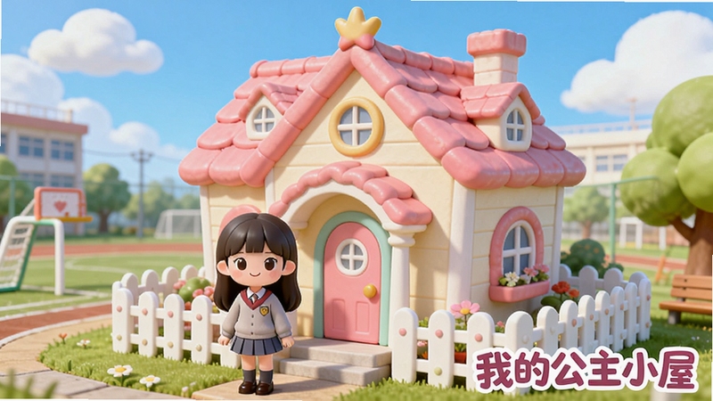 ���廭�����������͵Ŀ�ͨ���չ��һ�����¿ɰ��Ĺ���С����ۣ���ɫ�ݶ����ɫΧ����С��ǰվ��һλ����У������Ů��ɫ��������У԰�ٳ���������ƣ��������½Ǵ����ҵĹ���С�����ֱ�ʶ����ͼ������ɫ�����£��ʺ���Ϊ����ȫòչʾͼ