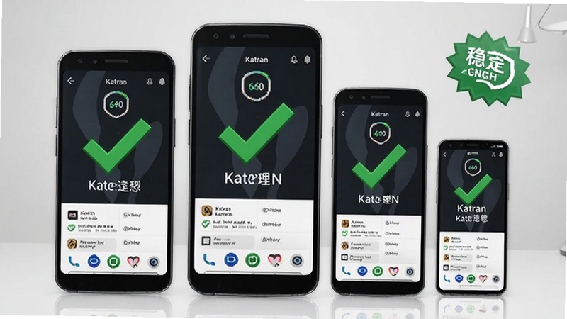 KatranӦ�������ȶ���ʾ��ͼ����������Ϊ��̨��ͬ�ߴ��ֻ�����չʾͬһӦ�ý��棬����Ϊǳ��ɫ�����ҷ�񣬻����д��жԹ����ȶ����б�ʶ