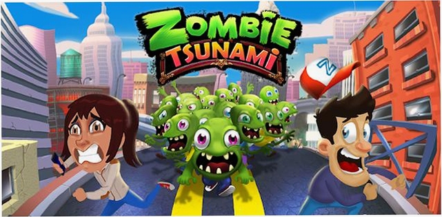 Zombie Tsunami gameplay interface coins shop menu