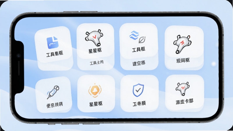 �����๦�ܿ�Ƭ���Ͻ��棬�ֻ���Ļ��չʾ���Բ�ǹ��ܿ�Ƭ�������У�����Ϊǳ��ɫ��ͽ��䣬����ɾ����������ֹ��߼��ϵı�ݸ�