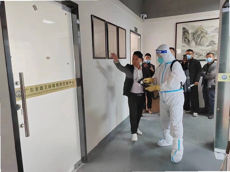 消毒员技能证书实操考试场景