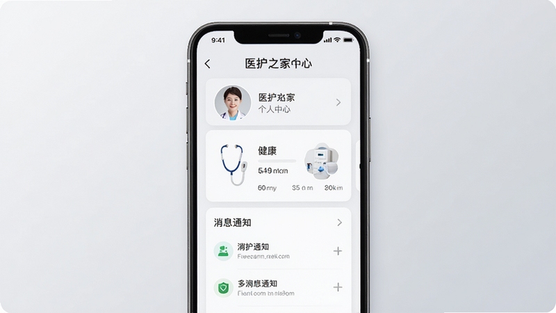 ҽ��֮�Ҹ�������ҳ�棬�ֻ���Ļչʾͷ�񡢽���������Ƭ����Ϣ֪ͨ�б���������ÿ�Ƭʽ���֣�����Ϊǳ��ɫ���䣬��������λ�����룬���ɾ�����