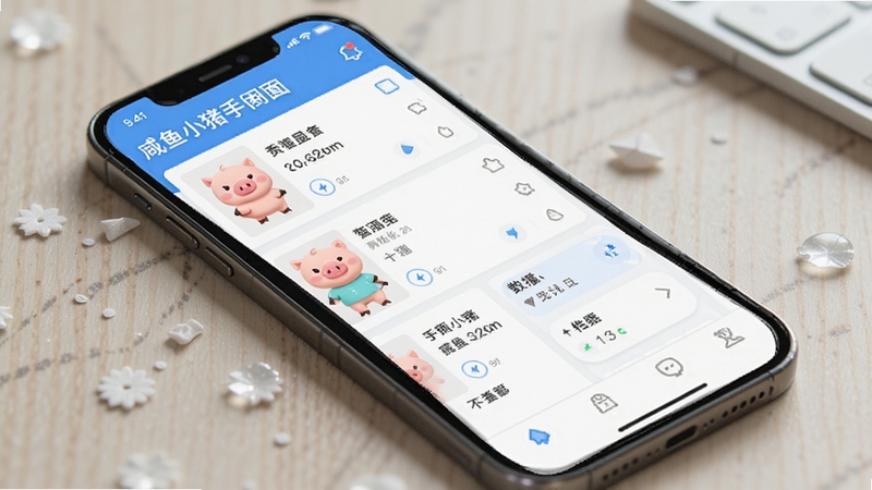 ����С����������Ʒ�������棬�ֻ���Ļչʾ��Ʒ�б���������壬������µ���ɫ��UI��ƣ���ƽ����񣬸���ϸ��