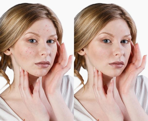 Before and after comparison of photo editing using ProKnockout app, keyword: ProKnockout image editing result