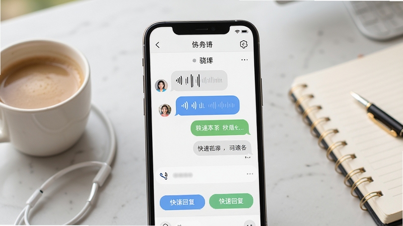���ὡ��ҽ����APP���߹�ͨ��������������Ϊ�ֻ���Ļ��дλ�ڻ������룬��ʾҽ���뻼�ߵĶԻ����ݽ��棬�����������ݻظ���ť������Ϊ����ǳ�ҹ���̨���棬�Ա߷���һ��������ʼǱ�������ɫ����ů��Ȼ��ͻ���ƶ��칫�ı�ݸ�