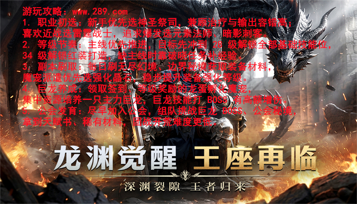 龙渊王座免费下载截图 龙渊王座免费下载截图