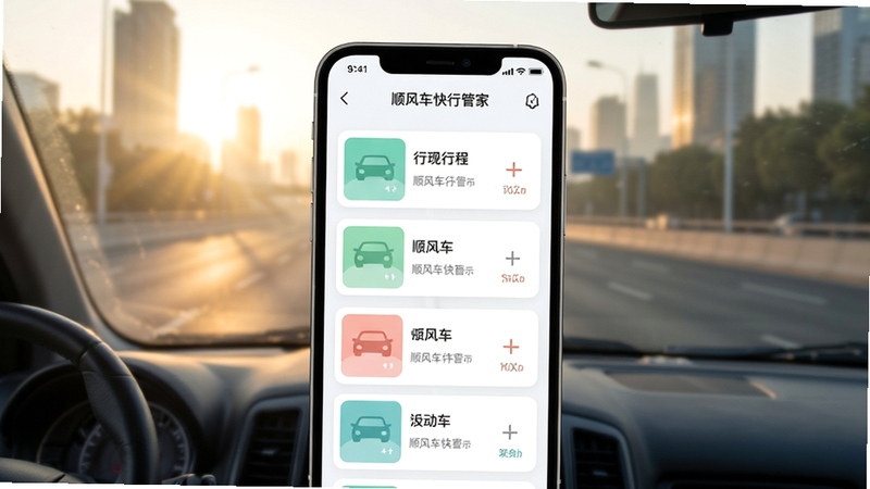 ˳�糵���йܼ��г̹�������չʾ���ֻ���Ļ�г��ֿ�Ƭʽ�г��б�������Ϊ���е�·���峿���ߣ�������ִ�
