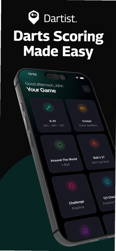 Darts Scorer 计分界面