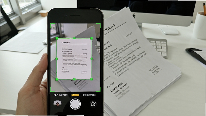 PDF����ɨ�������ܲñ߹�����ʾ���ֻ���ͷ��׼һ����б�ڷŵ�ֽ�ʺ�ͬ����Ļ����ʾ�Զ�ʶ�������ɫ�߿���У����ķ����ĵ�Ԥ��������Ϊ�����칫�����棬дʵ���