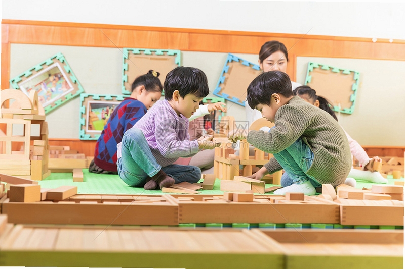 左右脑益智乐园儿童使用场景图