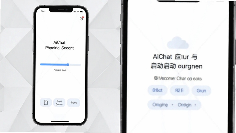AiChat Ӧ�ð�װ����������ʾ�⣬�ֻ���Ļ��ʾ���İ�װ�������뻶ӭ���棬����Ϊǳ��ɫ����ͼ�Σ���������ˬ����ͻ���������������ֵĲ�Ʒ�ص�