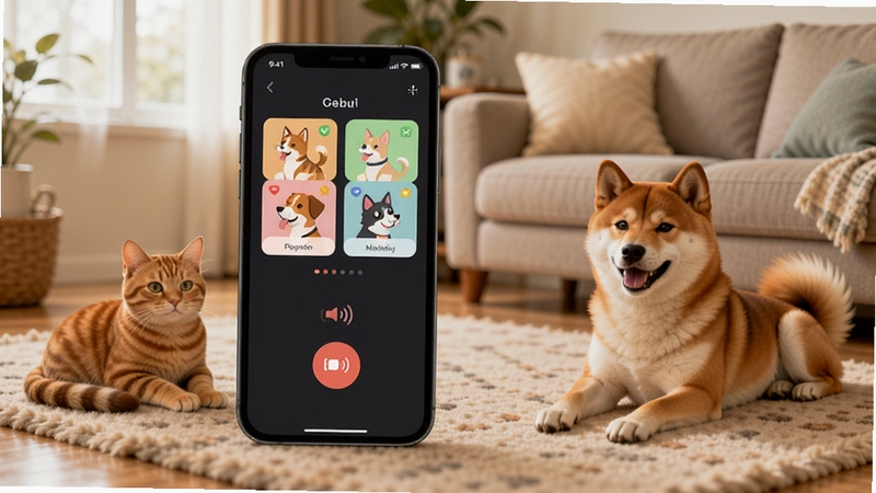 è�ﹷ�ｻ��������������ȫòչʾ�������������ֻ���Ļ��ʾ¼��ʶ��ť��è��������Ƭ������Ϊ��ܰ����������һֻ��è��һֻ��Ȯſ�ڵ�̺�ϣ������Ȼ�⣬��ƽ��UI��񣬸���ϸ�ڣ�����Booguģ������