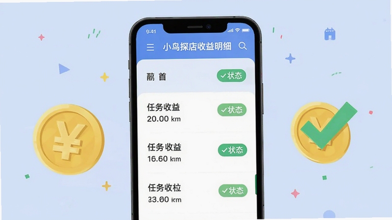 С��̽��������ϸҳ�棬�ֻ���Ļչʾ���������б���״̬��ǩ���Ա��н����Թ�ͼ���׺��ǳ��ɫ��������ƽ����廭���