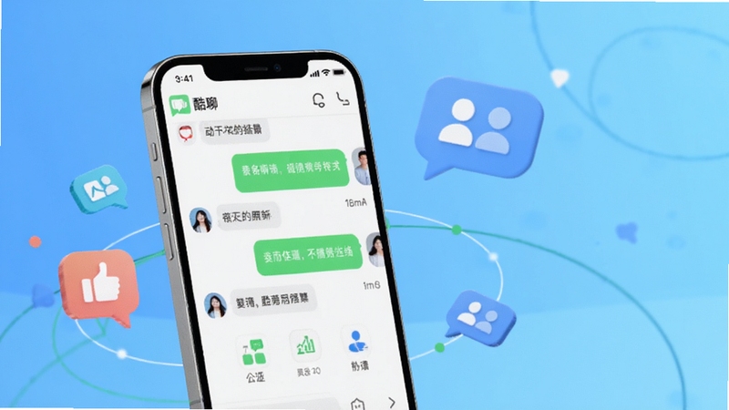���廭���Կ�������Ϊ���ģ�����λ�ڻ�������ƫ��λ�ã�չʾһ�������ֻ���Ļ�ڳ��ֿ�����������빦��ͼ�꣬�����������ǳ������ɫ������׺�����罻��������������Ԫ�أ�������¼�࣬����Booguģ�����ɸ�������Ʒչʾͼ