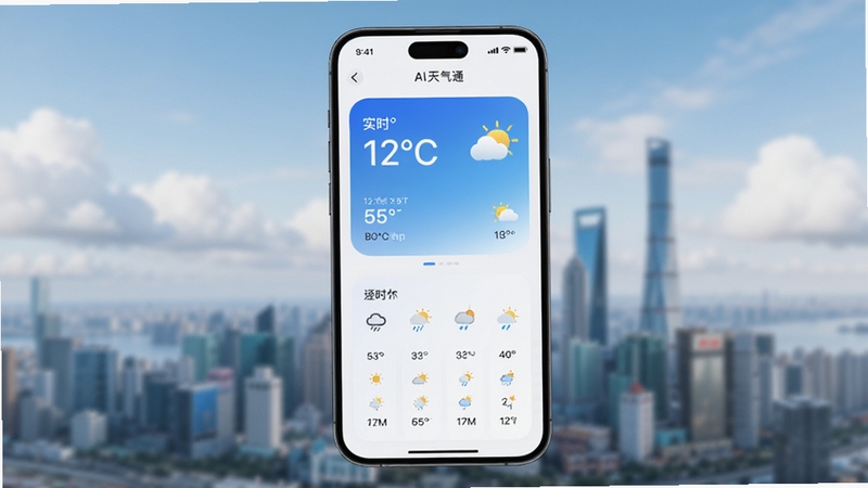 AI����ͨ����������ȫòչʾ�������������ֻ���Ļ����Ļ�ڳ������׽����������Ƭ��ʵʱ�¶ȴ�������СʱԤ��������������Ϊ�黯�ĳ��������������Ʋ㣬��������ˬ�ִ�������Booguģ������