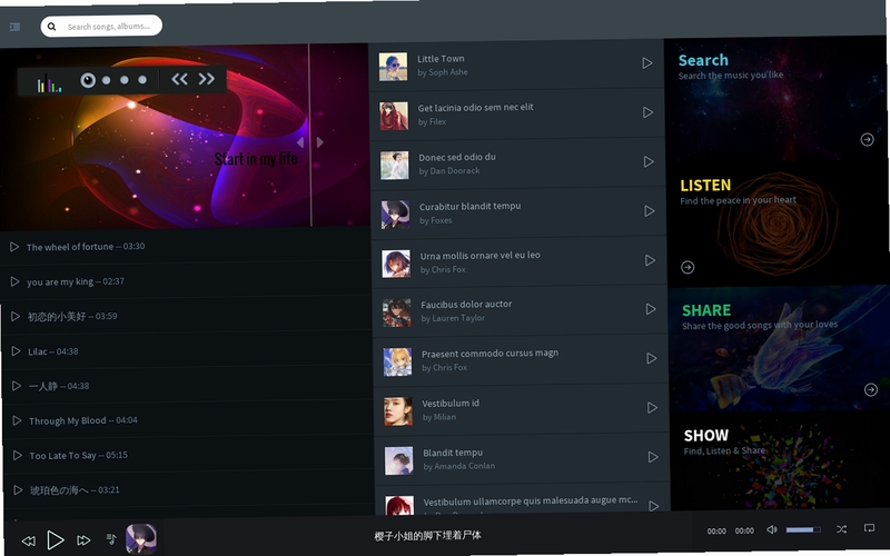 MusicDeck �����б� ����