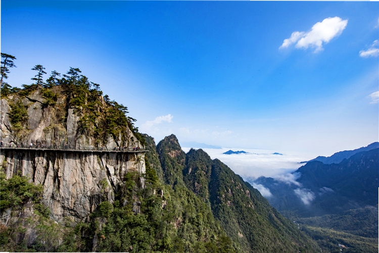 大明山徒步路线 巡护步道
