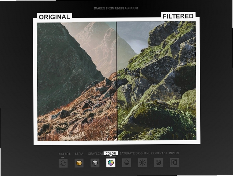 PhotoCraft 滤镜调色效果对比图