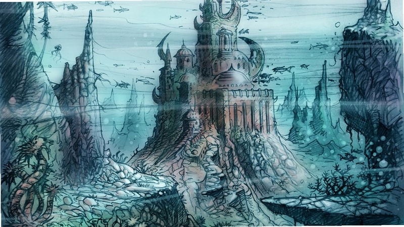 AI角色互动场景插画,体现温馨或奇幻氛围