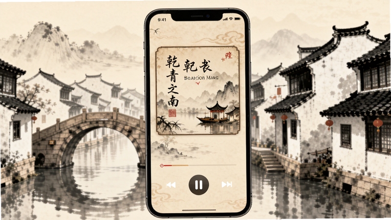 Ǭ¡�½���������Ӧ��������ȫòչʾ����������Ϊ�ֻ���Ļ�ڳ��ֹŵ���������鲥�������棬����Ϊ���ŵ�ˮī����ˮ��Զ����С����ˮ���ǽ���߲�η���������ɫ��������ͣ�����Booguģ������
