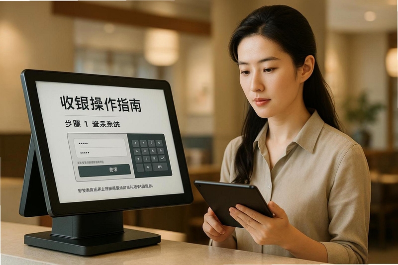 店务通收银操作界面