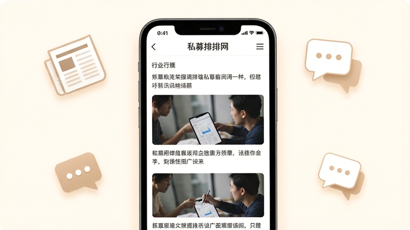 ����չʾ˽ļ��������Ѷ�Ķ����棬�ֻ���Ļ�ڳ�����ҵ�����б�����ͼ������Ϊů��ɫ������ΧƯ���ű�ֽ��Ի����ݵļ�Լͼ�꣬���������ͣ�������Ѷ�������