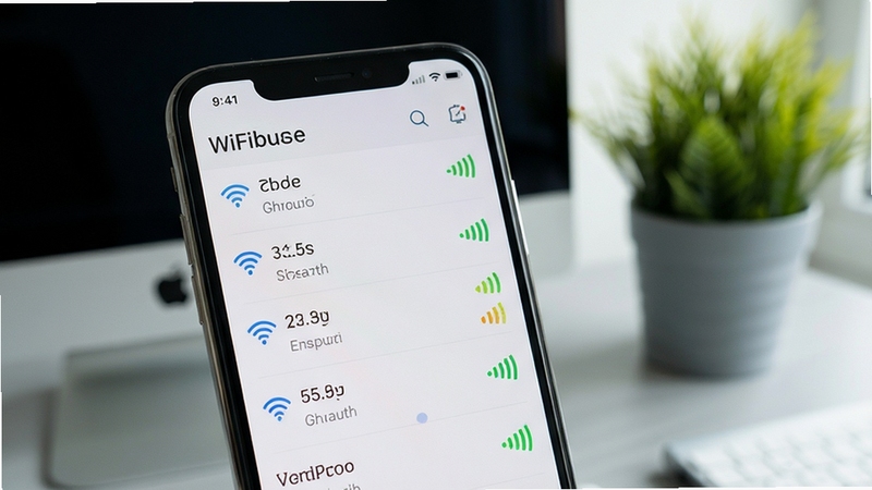 WiFiԿ��ȫ�ܰ������д���ֻ���Ļ���ȵ��б��������У��ź�ǿ��ͼ�������ɼ�������Ϊ����ɫ�칫��������ֲ��������ͣ����ּ�����õĲ�Ʒ����