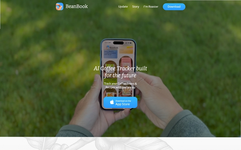Beanbook 咖啡豆档案管理界面