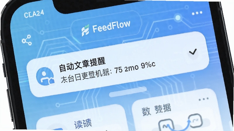 FeedFlow ��̨ͬ������ʾ�⣬�ֻ�֪ͨ����ʾδ�������������ѣ�����Ԫ�ؼ�࣬�Ƽ��е���ɫ����ͻ���Զ����»���