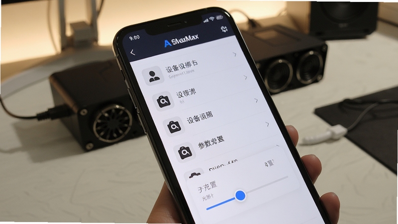 AsMax �豸�����������ҳ�棬�ֻ���Ļ��ʾ�豸�б������ȵ��ڻ��飬����Ϊ�����ϵ� HUD Ӳ���豸����͹��ߣ���Ʒչʾ���