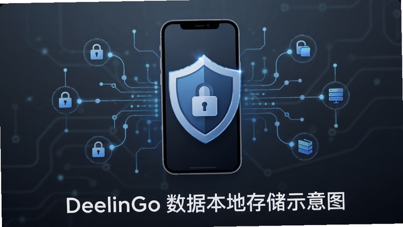 DealinGo���ݱ��ش洢ʾ��ͼ����������Ϊ�ֻ������ͼ����ϣ�����Ϊ��ҿƼ��н��䣬��Χ�������ݽڵ�������ͻ����ȫ�뱾�ػ�������������Լ����������ڻ����·�
