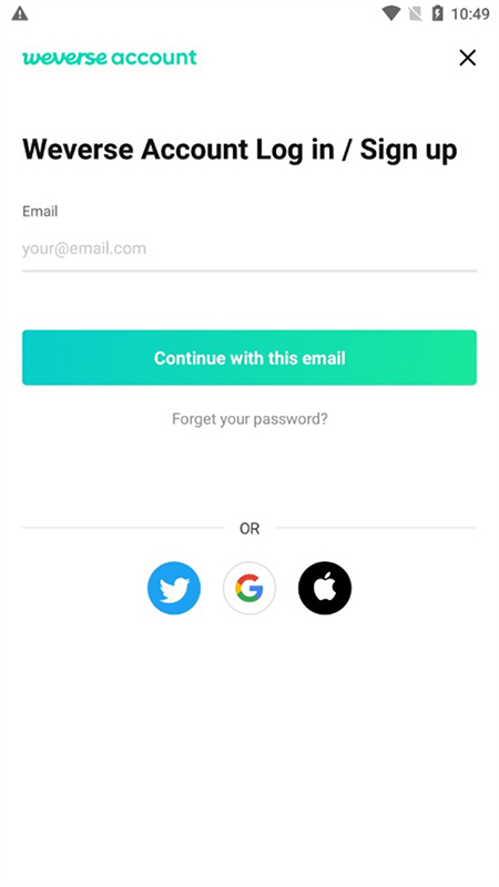 Weverse�ٷ��������°�
