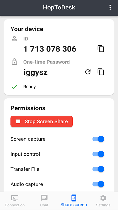 HopToDesk�����������°�