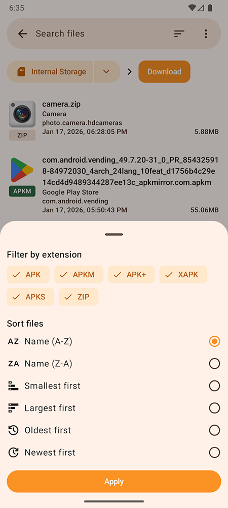 APKMirror Installer���¹ٷ�������