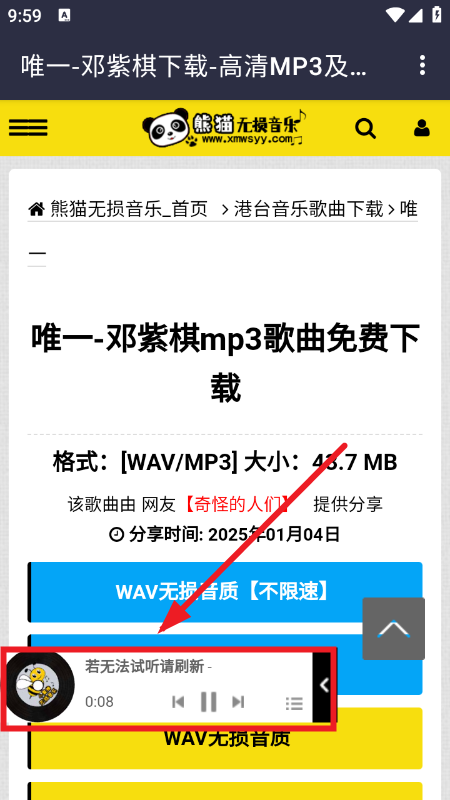 熊猫无损音乐app官方下载最新版本 熊猫无损音乐app官方下载最新版本