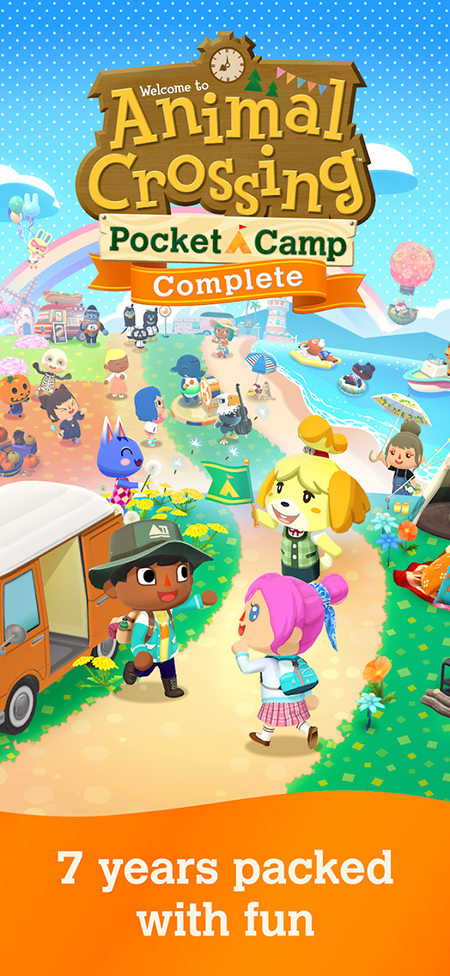����������ɭ�ѻ�Pocket Camp�ٷ����������İ汾