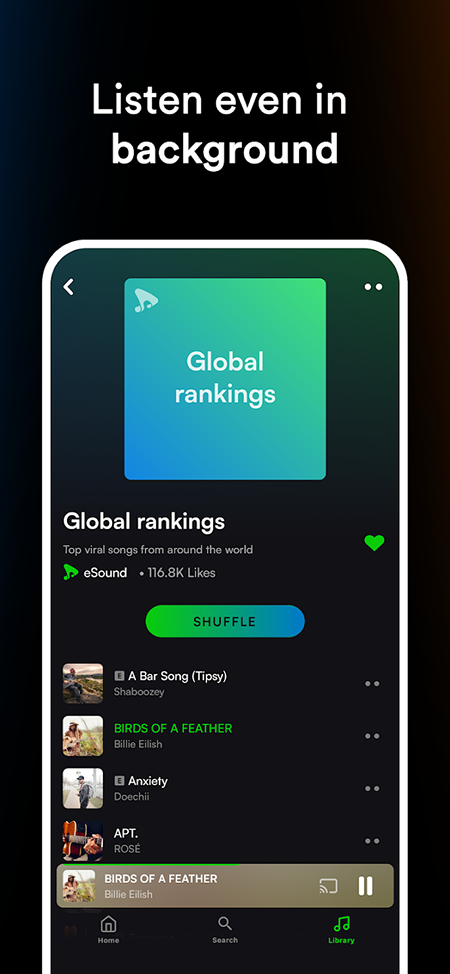 eSound官方下载海外免费在线音乐播放APP eSound官方下载海外免费在线音乐播放APP