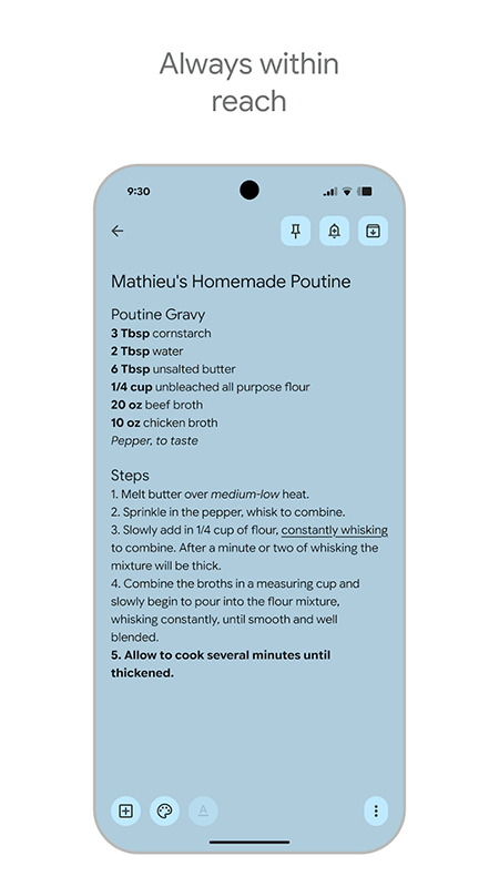 �ȸ�ʼ�Google Keep�ٷ�����