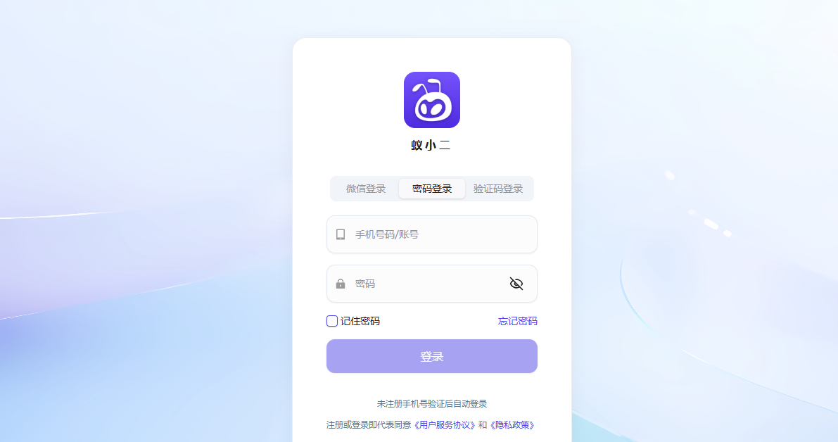 蚁小二PC版下载 蚁小二PC版下载