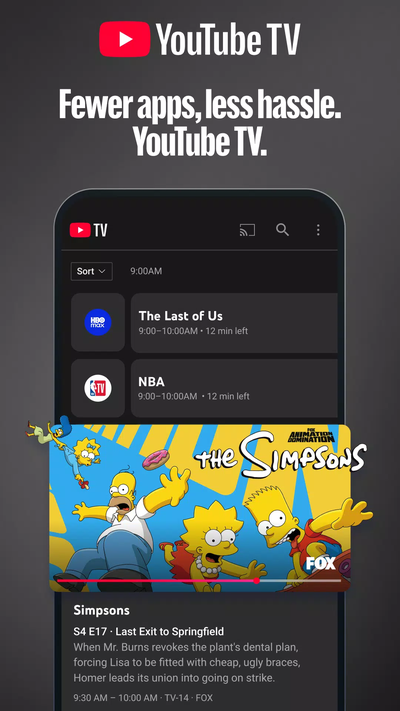YouTube TV版下载 YouTube TV版下载