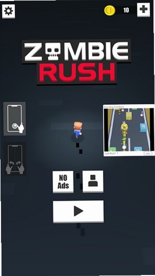 �ؼ��ʱ������ zombie rush ���ֹ��ԣ����ֿɸ�����ƪ����ȫ�����ݣ�����������ͼ