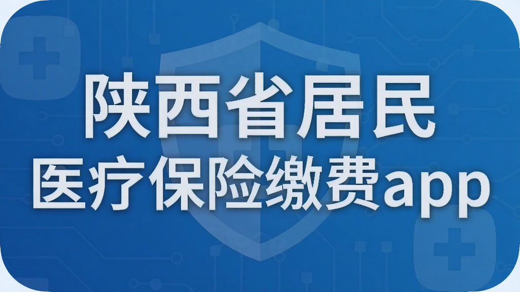 陕西省居民医疗保险缴费app