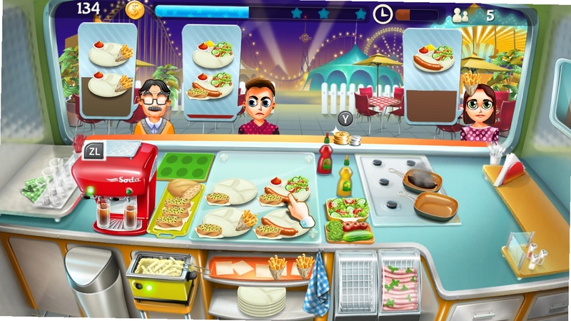 关键词必须包含 餐车大亨2Lunch Truck Tycoon 2,文字可概括整篇文章全部内容,用于搜索配图:餐车大亨2新手快速上手菜单选择与位置经营